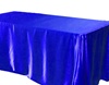 royal blue satin tablecloth