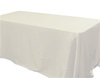 white satin tablecloth